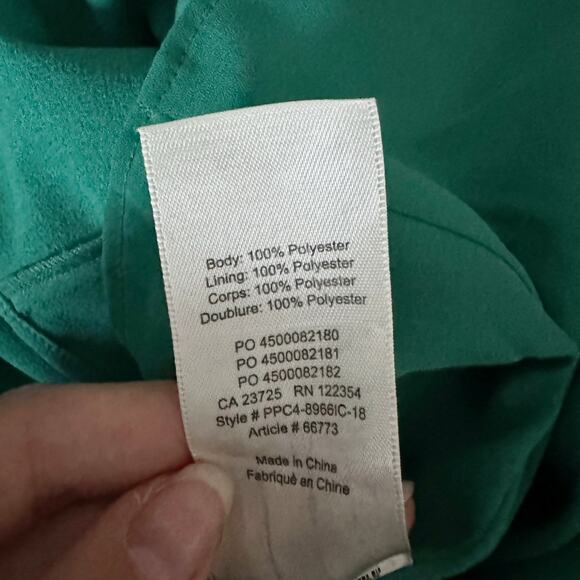 ARITZIA Wilfred The Aubert Dress Irish Hills Green Floral 6 - Picture 9 of 10